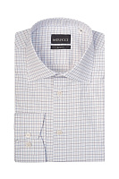 Рубашка белая в цветную клетку  (SL 9020 R 0191 CEL/231119)