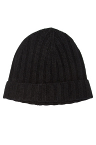 Шапка из шерсти с кашемиром черного цвета (CP/31250/SM19005)