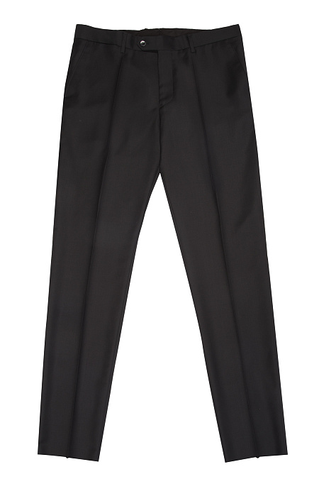 Мужской классический черный костюм из легкой шерсти  Meucci (Италия), арт. MI 2200191VB/8042 - фото. Цвет: Черный.