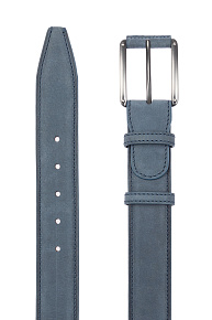 Кожаный ремень серый (401097310-441)