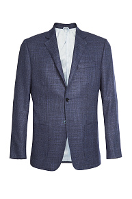 Темно-синий пиджак из шерсти (MI 1200181VBC/11638)