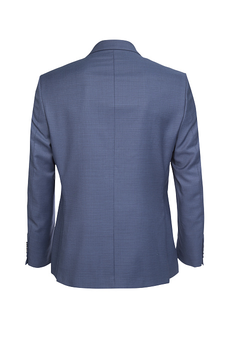 Мужской серо-синий костюм в мелкую клетку  Meucci (Италия), арт. MI 2200191/22004 - фото. Цвет: Серо-синий в клетку.