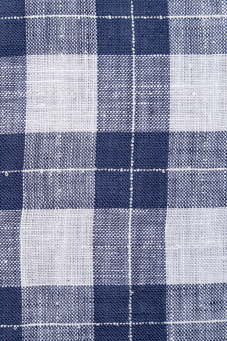 Модная мужская льняная рубашка в клетку с коротким рукавом арт. SL 902020 R 91CN/302109 от Meucci (Италия) - фото. Цвет: Сине-белая клетка. Купить в интернет-магазине https://shop.meucci.ru

