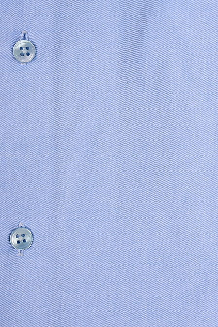 Модная мужская рубашка голубая с эффектом non iron  арт. SL 9020 R 0291 NON/231131 от Meucci (Италия) - фото. Цвет: Голубой, микродизайн.
