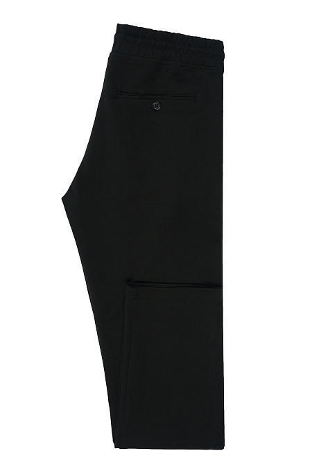 Спортивный костюм черно-серого цвета с орнаментом "гусиные лапки"  для мужчин бренда Meucci (Италия), арт. SpSuW1024-6 - фото. Цвет: Черный / серый. Купить в интернет-магазине https://shop.meucci.ru
