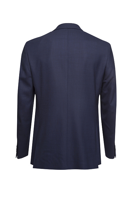 Мужской костюм из легкой шерсти с микродизайном темно-синего цвета  Meucci (Италия), арт. MI 2200191VB/8040+ - фото. Цвет: Темно-синий.