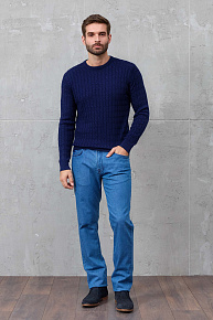 Легкие джинсы светло-синего цвета  (LUEC REG 2521)