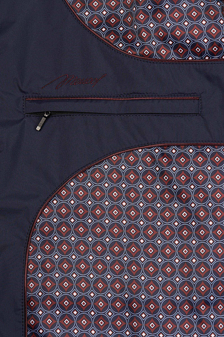 Утепленная стеганая куртка средней длины с капюшоном  для мужчин бренда Meucci (Италия), арт. 8998 - фото. Цвет: . Купить в интернет-магазине https://shop.meucci.ru
