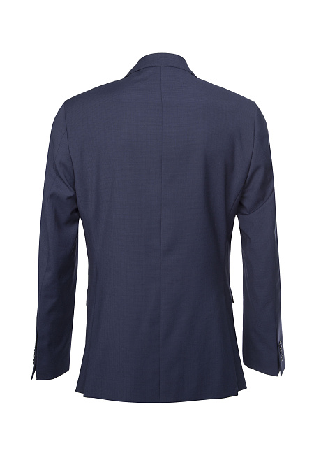 Мужской классический темно-синий костюм из шерсти Meucci (Италия), арт. MI 2200191DR/11033 - фото. Цвет: Темно-синий. Купить в интернет-магазине https://shop.meucci.ru
