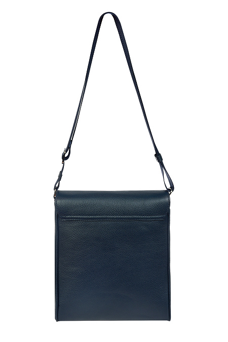  Сумка-планшет с ремнем через плечо темно-синего цвета  для мужчин бренда Meucci (Италия), арт. О-78171 - фото. Цвет: . Купить в интернет-магазине https://shop.meucci.ru
