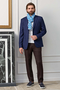 Льняные брюки коричневые  (SP-LP 1110 Brown)