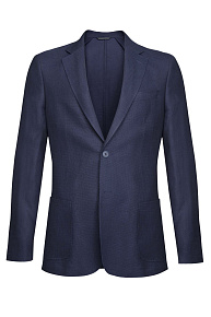 Летний пиджак без подклада из смеси льна, шерсти и шелка  (MI 1200181EZ/11757)