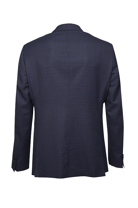 Мужской пиджак из тонкой шерсти темно-синий  Meucci (Италия), арт. MI 1200181DR/11715 - фото. Цвет: Темно-синий. Купить в интернет-магазине https://shop.meucci.ru
