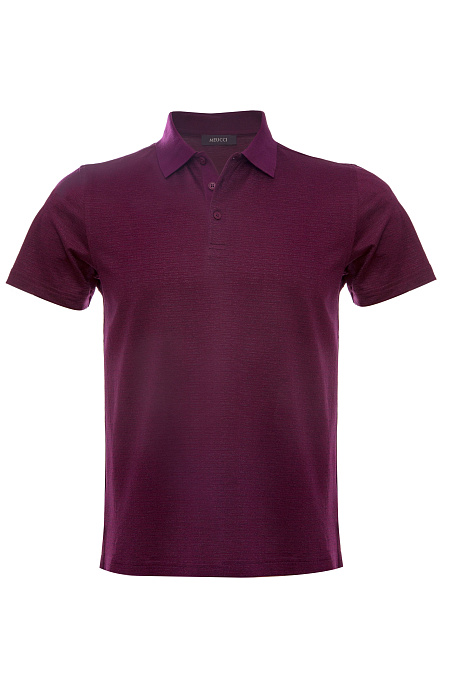 Поло на пуговицах бордового цвета  для мужчин бренда Meucci (Италия), арт. 4080 DW Bordo - фото. Цвет: Бордовый . Купить в интернет-магазине https://shop.meucci.ru
