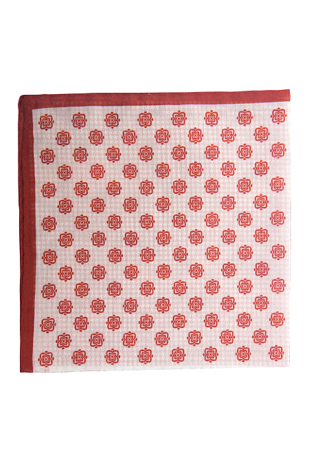 Платок для мужчин бренда Meucci (Италия), арт. 7310/3 - фото. Цвет: Красный/Белый. Купить в интернет-магазине https://shop.meucci.ru
