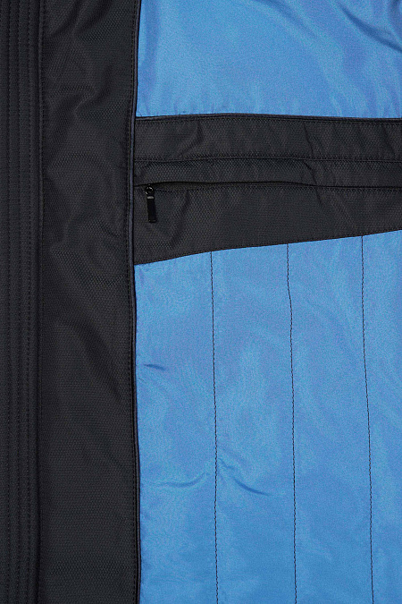 Пуховик темно-зеленый с капюшоном и меховой опушкой  для мужчин бренда Meucci (Италия), арт. 3226 - фото. Цвет: Темно-зеленый. Купить в интернет-магазине https://shop.meucci.ru
