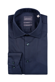 Рубашка темно-синяя с эффектом NON IRON (SL 10224070/301008)