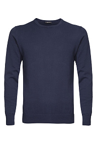 Лонгслив темно-синего цвета R-NECK   (R-NECK  10024/00018)