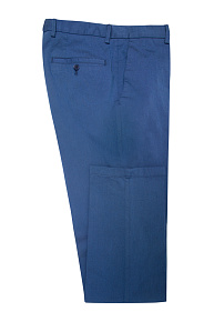 Брюки летние из хлопка светло-синие  (RD 9482 BLUE)