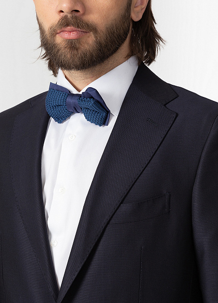 Классический темно-синий пиджак  для мужчин бренда Meucci (Италия), арт. MI 2200192/7053 - фото. Цвет: Темно-синий. Купить в интернет-магазине https://shop.meucci.ru
