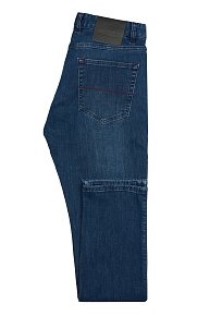 Джинсы синие зауженные книзу (CLDBM 2201 SL)